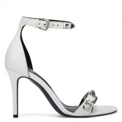 Nine West Heels Mika Ankle Strap Heel Sandals