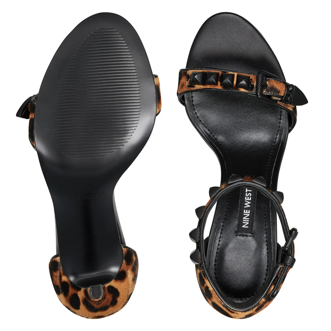 Nine West Heels Mika Ankle Strap Heel Sandals 8 Nine West Heels Mika Ankle Strap Heel Sandals