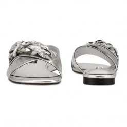 Nine West Misty Flat Slide Sandals