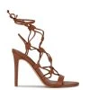 Nine West Mix Ankle Wrap Sandals Lace It Up