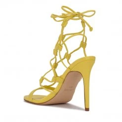 Nine West Mix Ankle Wrap Sandals Lace It Up