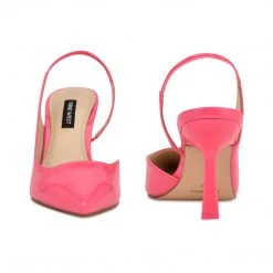 Nine West Mollie Pointy Toe Heeled Slingbacks Color Pop 5 Nine West Mollie Pointy Toe Heeled Slingbacks Color Pop