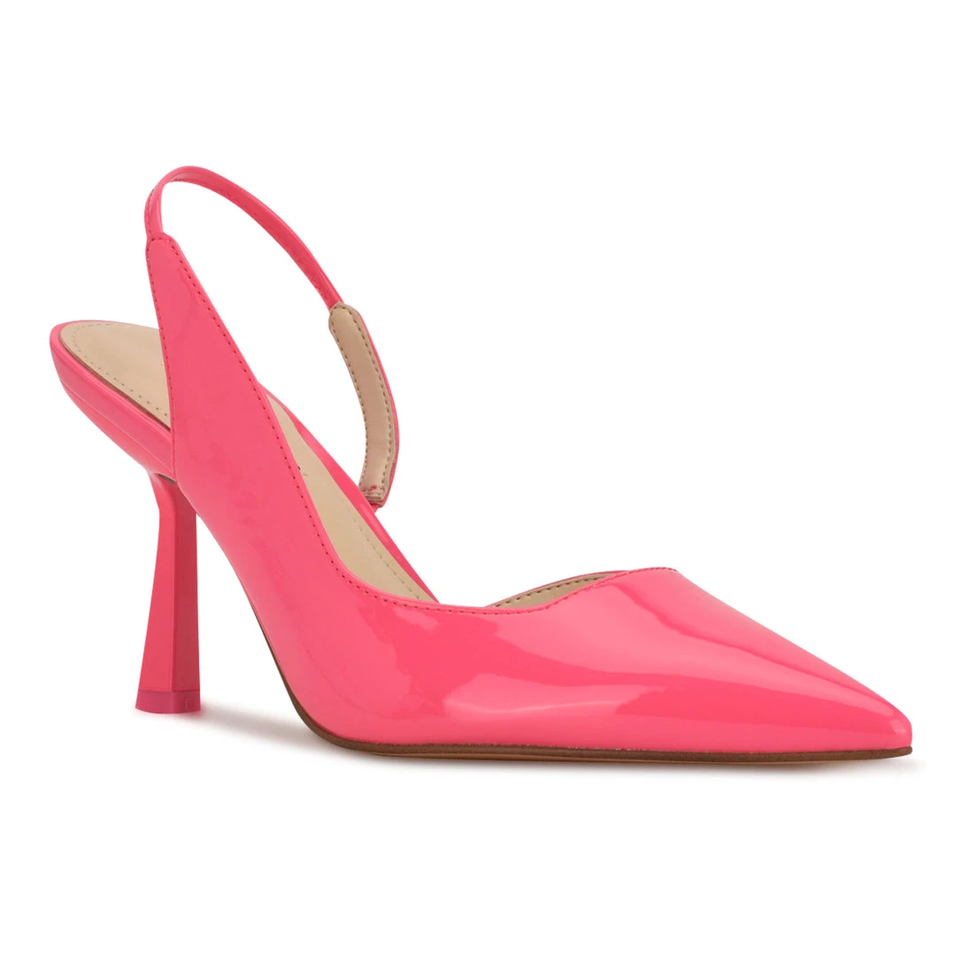 Nine West Mollie Pointy Toe Heeled Slingbacks Color Pop Nine West Mollie Pointy Toe Heeled Slingbacks Color Pop