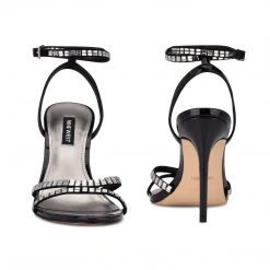 Nine West Mona Ankle Strap Sandals Y2K Revival