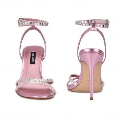 Nine West Y2K Revival Mona Ankle Strap Sandals