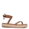 Nine West Monee Ankle Wrap Flat Sandals Lace It Up