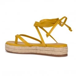 Nine West Monee Ankle Wrap Flat Sandals