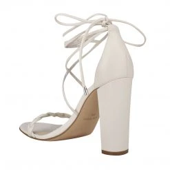 Nine West Monikka Ankle Wrap Heeled Sandal 4 Nine West Monikka Ankle Wrap Heeled Sandal