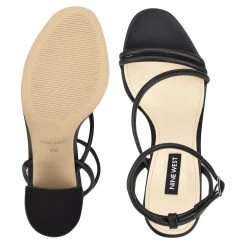 Nine West Nelly Heeled Strappy Sandals Heels 11 Nine West Nelly Heeled Strappy Sandals Heels