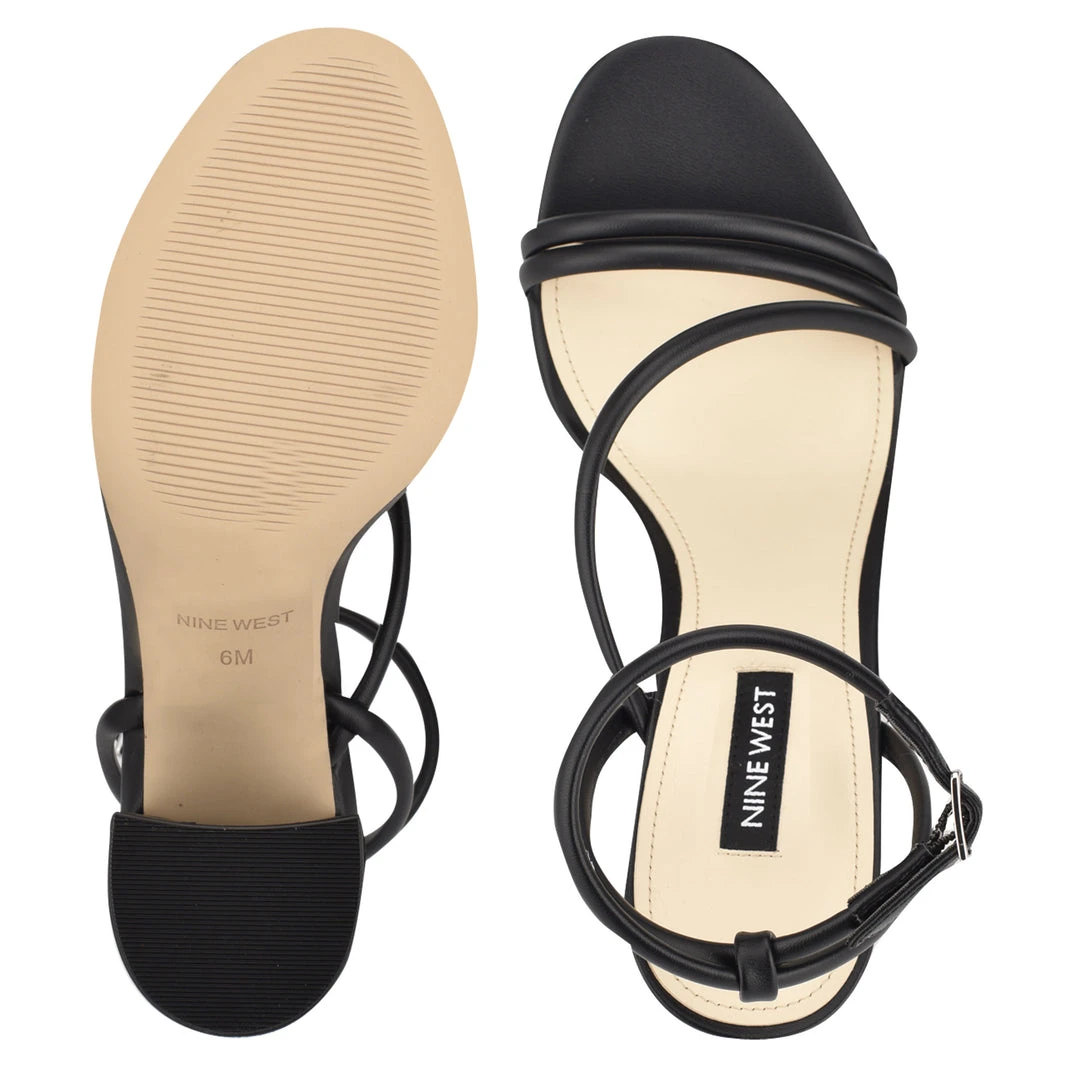 Nine West Nelly Heeled Strappy Sandals Heels 7 Nine West Nelly Heeled Strappy Sandals Heels