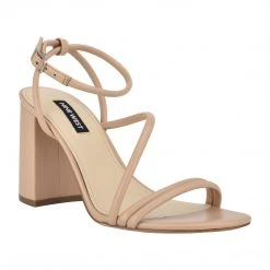 Nine West Nelly Heeled Strappy Sandals 8 Nine West Nelly Heeled Strappy Sandals