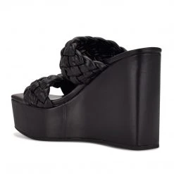Nine West Nessie Platform Slide Sandals