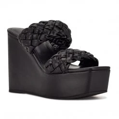 Nine West Nessie Platform Slide Sandals