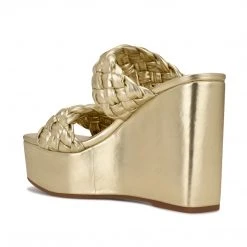 Nine West Nessie Platform Slide Sandals
