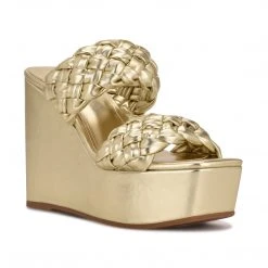 Nine West Nessie Platform Slide Sandals
