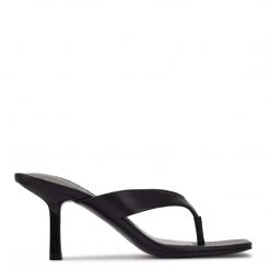 Nine West Nest Heeled Thong Sandals Y2K Revival