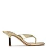 Nine West Y2K Revival Nest Heeled Thong Sandals