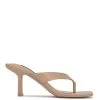 Nine West Y2K Revival Nest Heeled Thong Sandals