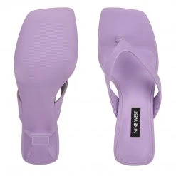 Nine West Nest Heeled Thong Sandals