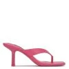 Nine West Y2K Revival Nest Heeled Thong Sandals
