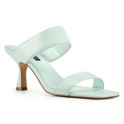 Nine West Net Heeled Sandals Heels