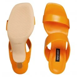 Nine West Net Heeled Sandals Heels