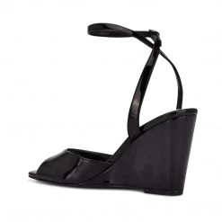 Nine West Weave Got You Nevr Ankle Strap Wedge Sandals