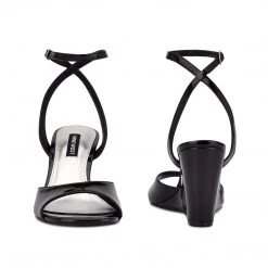 Nine West Weave Got You Nevr Ankle Strap Wedge Sandals