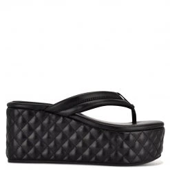 Nine West Newya Platform Thong Sandals