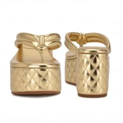 Nine West Newya Platform Thong Sandals