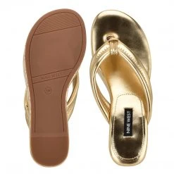 Nine West Newya Platform Thong Sandals