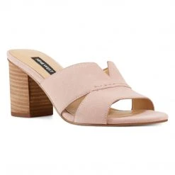 Nine West Nicolet Slide Sandals Heels