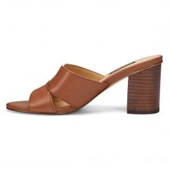 Nine West Nicolet Slide Sandals Heels 11 Nine West Nicolet Slide Sandals Heels