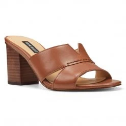 Nine West Nicolet Slide Sandals Heels