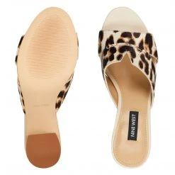 Nine West Nicolet Slide Sandals Heels 13 Nine West Nicolet Slide Sandals Heels