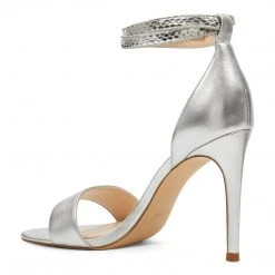 Nine West Metallic Mindset Nika Ankle Strap Sandals