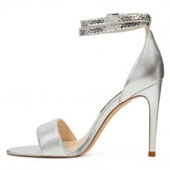 Nine West Metallic Mindset Nika Ankle Strap Sandals