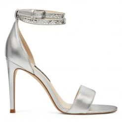 Nine West Metallic Mindset Nika Ankle Strap Sandals