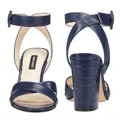 Nine West Heels Nikki Block Heel Sandals