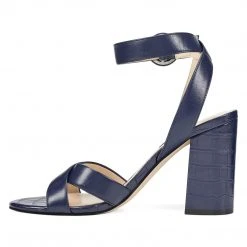 Nine West Heels Nikki Block Heel Sandals