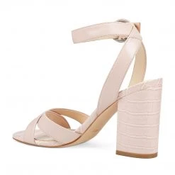 Nine West Heels Nikki Block Heel Sandals 10 Nine West Heels Nikki Block Heel Sandals