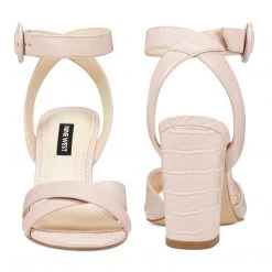 Nine West Heels Nikki Block Heel Sandals 12 Nine West Heels Nikki Block Heel Sandals