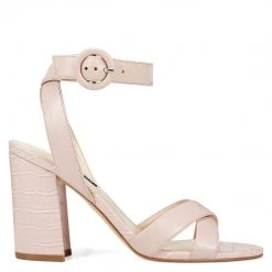 Nine West Heels Nikki Block Heel Sandals