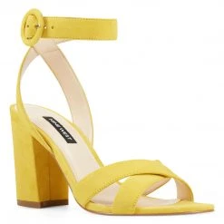 Nine West Nikki Block Heel Sandals