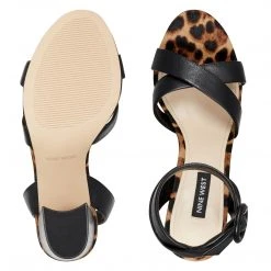 Nine West Nikki Block Heel Sandals Heels