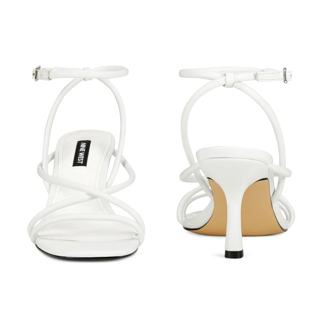 Nine West Nolan Heeled Strappy Sandals Heels 7 Nine West Nolan Heeled Strappy Sandals Heels