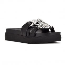 Nine West Nope Platform Slide Sandals