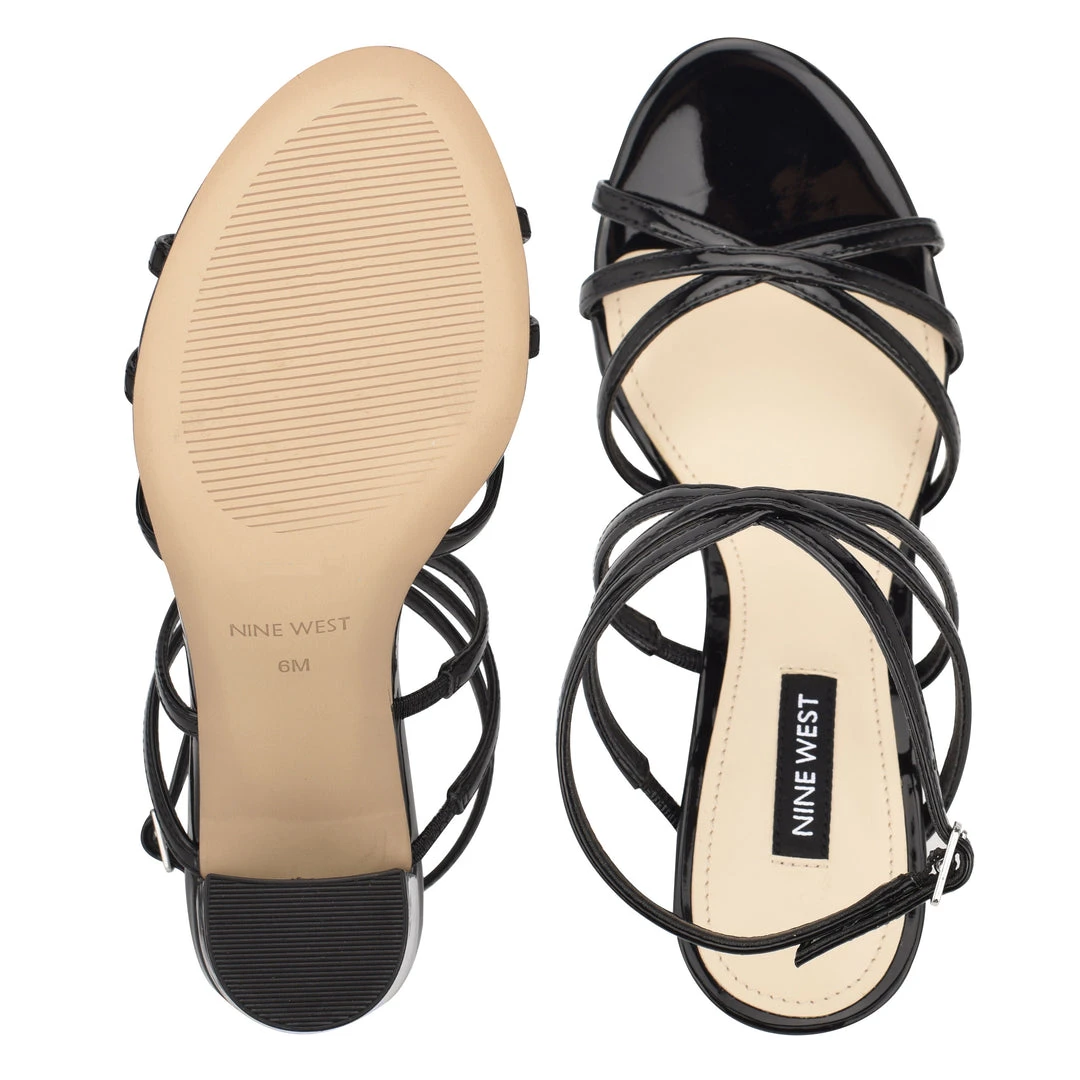 Nine West Obvi Ankle Strap Dress Sandals 8 Nine West Obvi Ankle Strap Dress Sandals