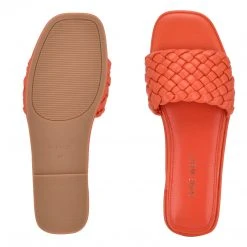 Nine West Weave Got You Ohhi Flat Slide Sandals