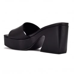 Nine West Y2K Revival Oklee Platform Slide Sandals